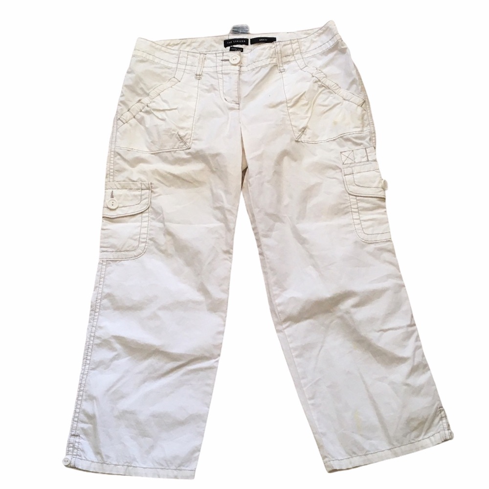 Limited "Drew Fit" Cargo Capri 4 NWT